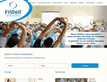 Tablet Screenshot of fildoll.com.br